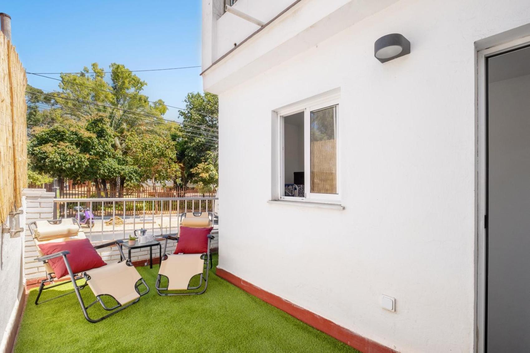 Apartamento En La Playa Con Terraza 말라가 외부 사진