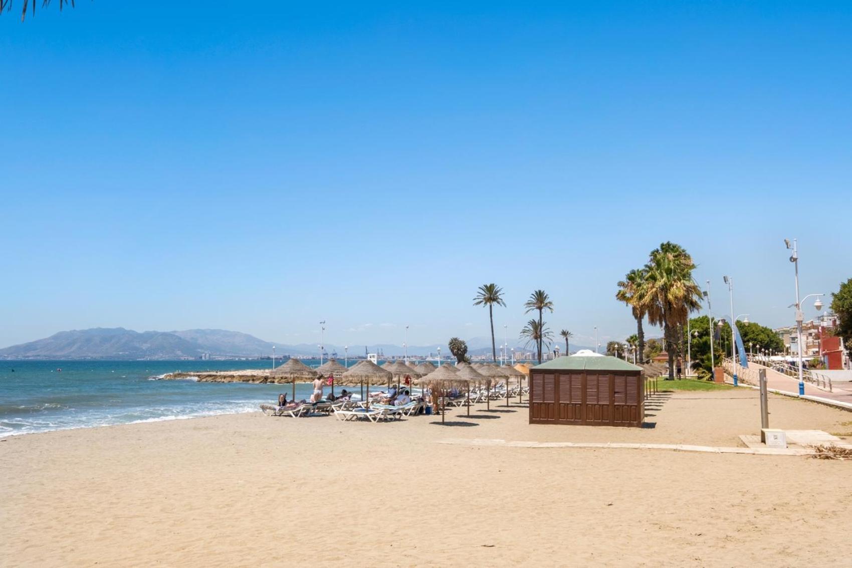 Apartamento En La Playa Con Terraza 말라가 외부 사진